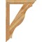Ekena Millwork Funston Traditional Rough Sawn Bracket, Western Red Cedar, 4"W x 32"D x 44"H BKT04X32X44FST01RWR - alternate 2